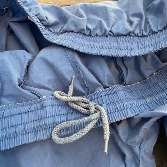 Vintage Izod Lacoste Windbreaker Jogger Pants Mens XL Blue Baggy 90s MC Hammer - Picture 8 of 16